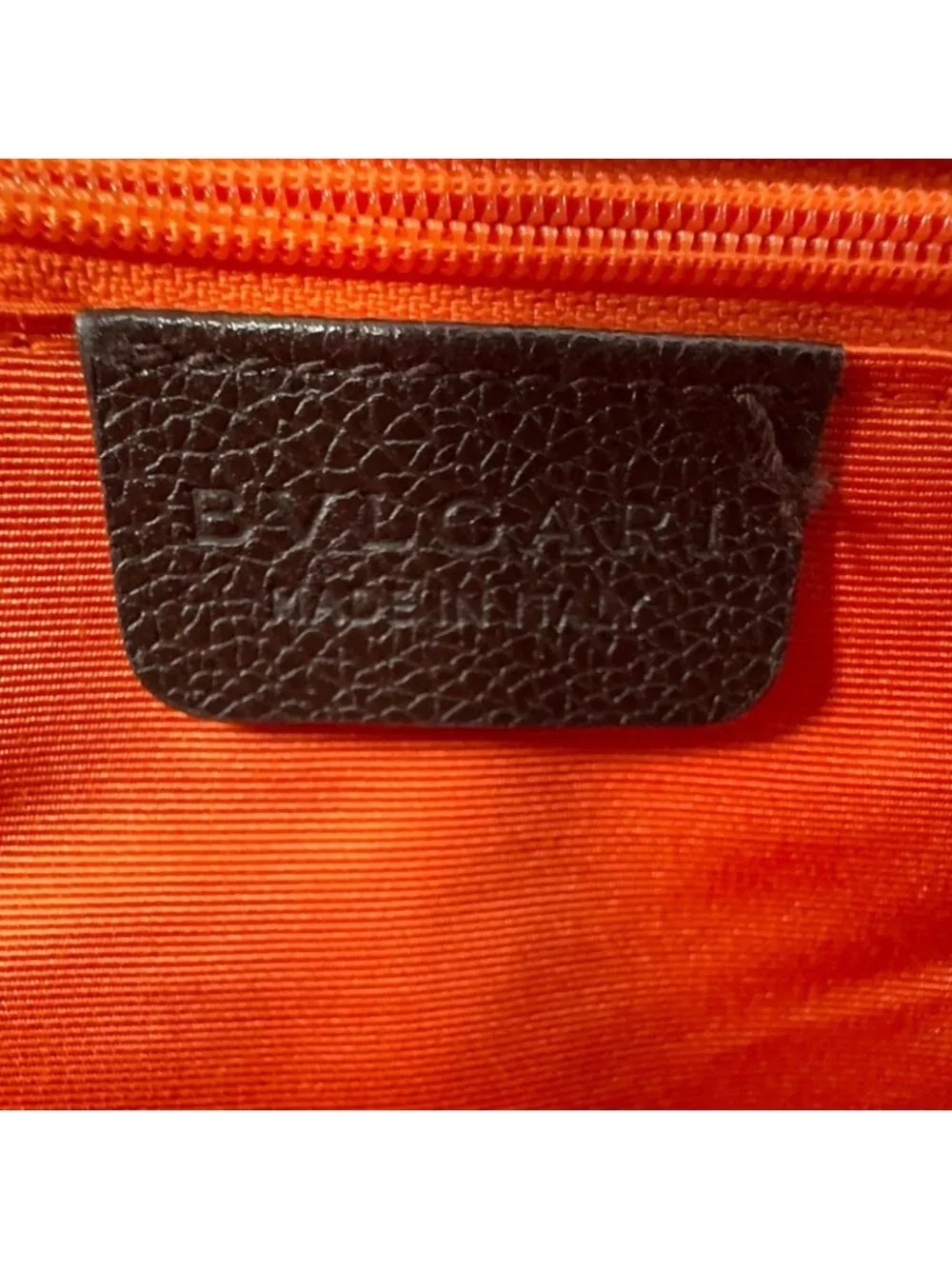 Bvlgari Logo Mania Shoulder Bag Canvas Leather